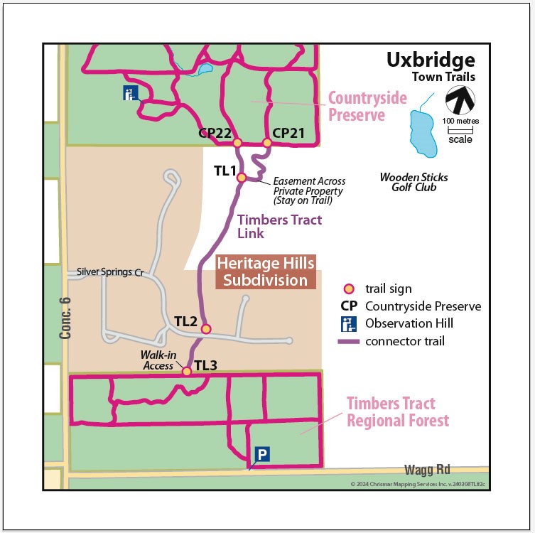 CSP Preserve-Timber Tract map