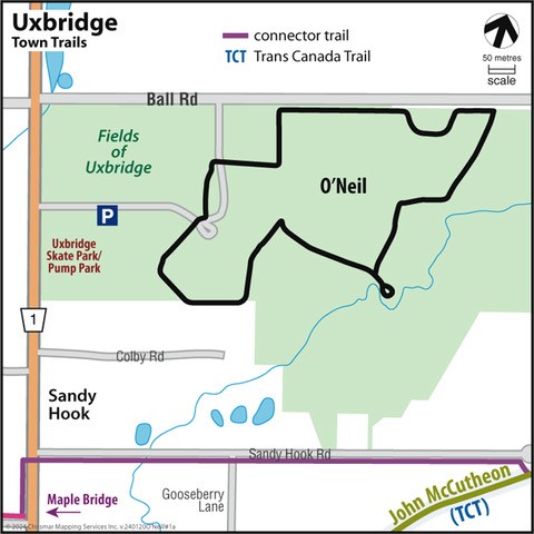 oneil trail map