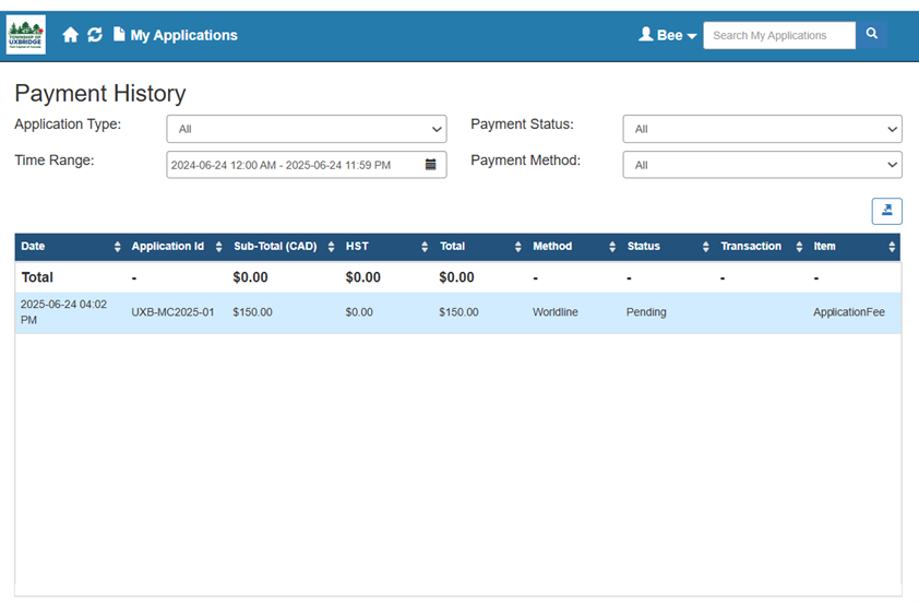 Payments