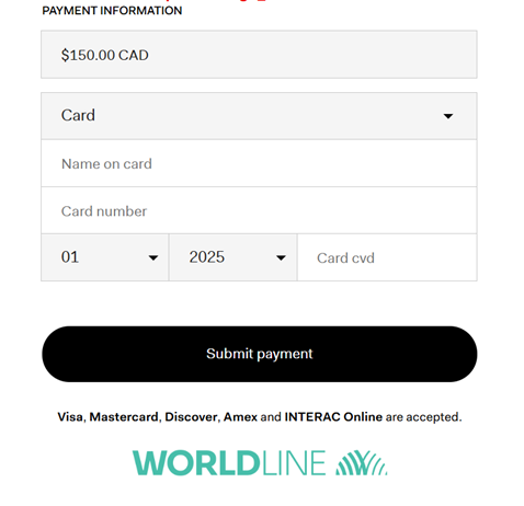 payment 