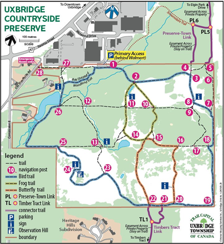 Countryside Preserve Map