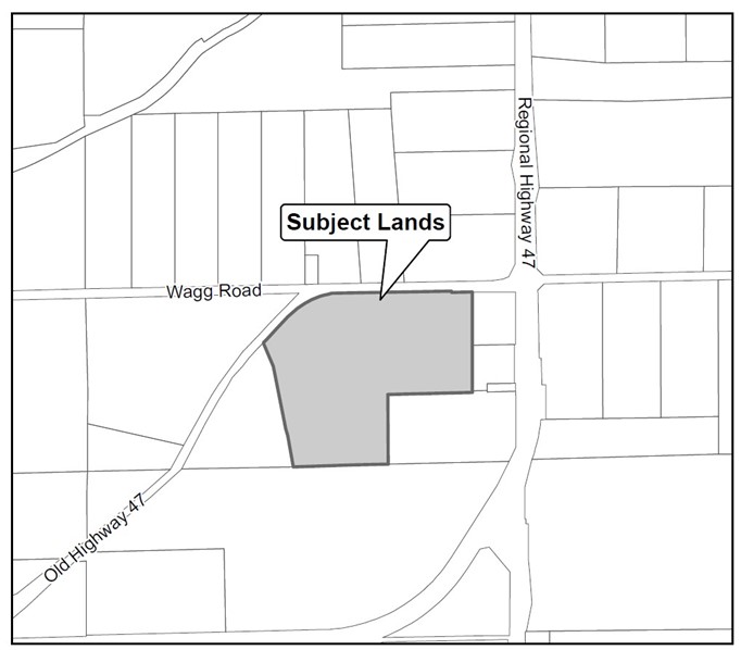 map of 471 Wagg Rd