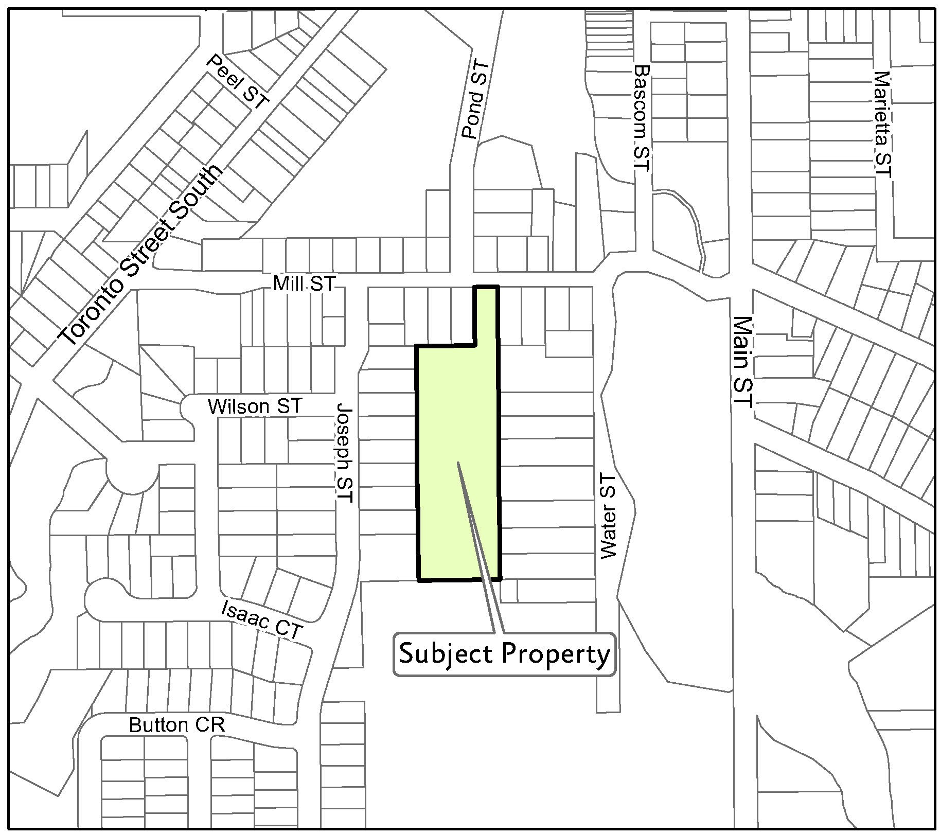 map of 62 mill street