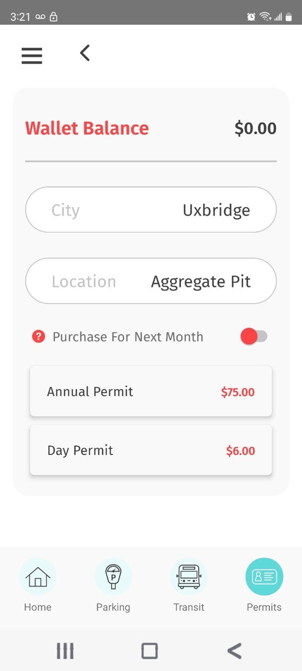 HotSpot Day Wallet Balance