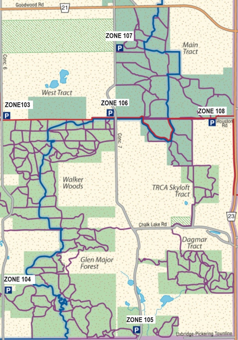 Permit Parking Zone Map 2024